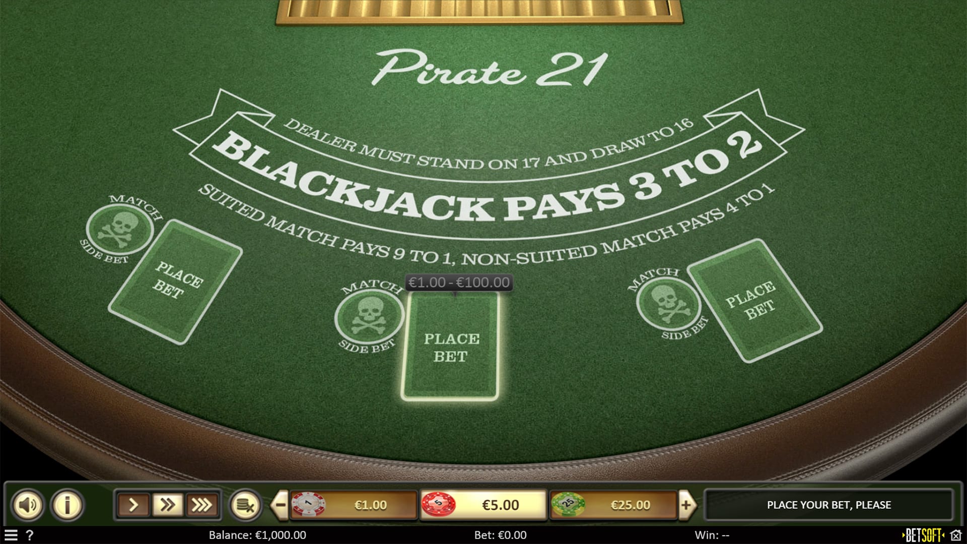 Pirate 21 Blackjack gratis